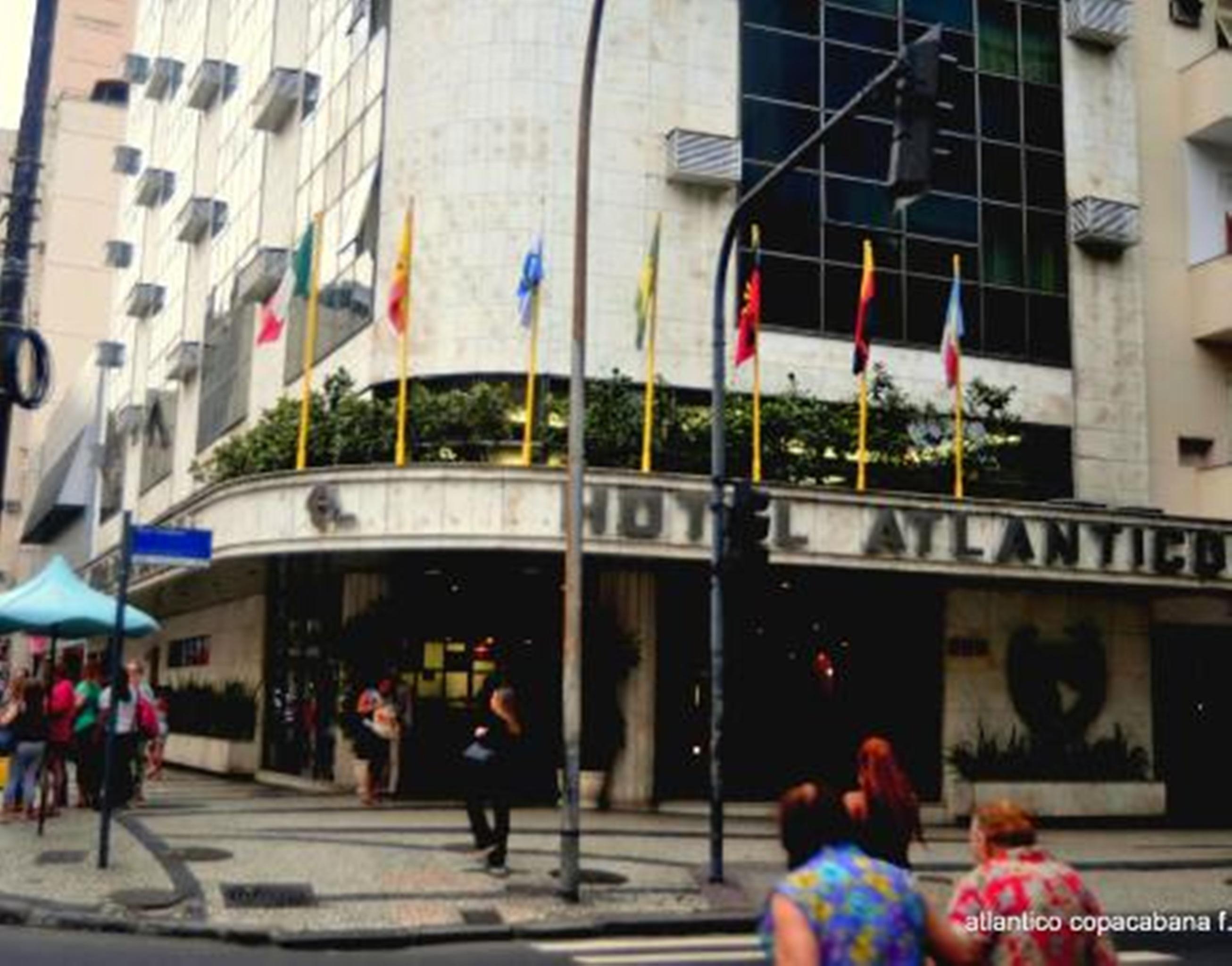 Hotel Atlantico Copacabana Rio de Janeiro Bagian luar foto