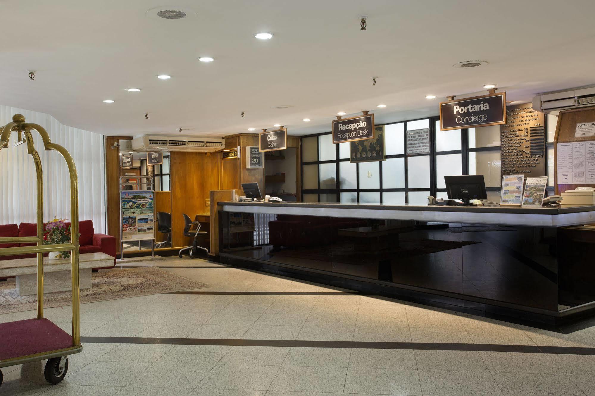 Hotel Atlantico Copacabana Rio de Janeiro Bagian luar foto